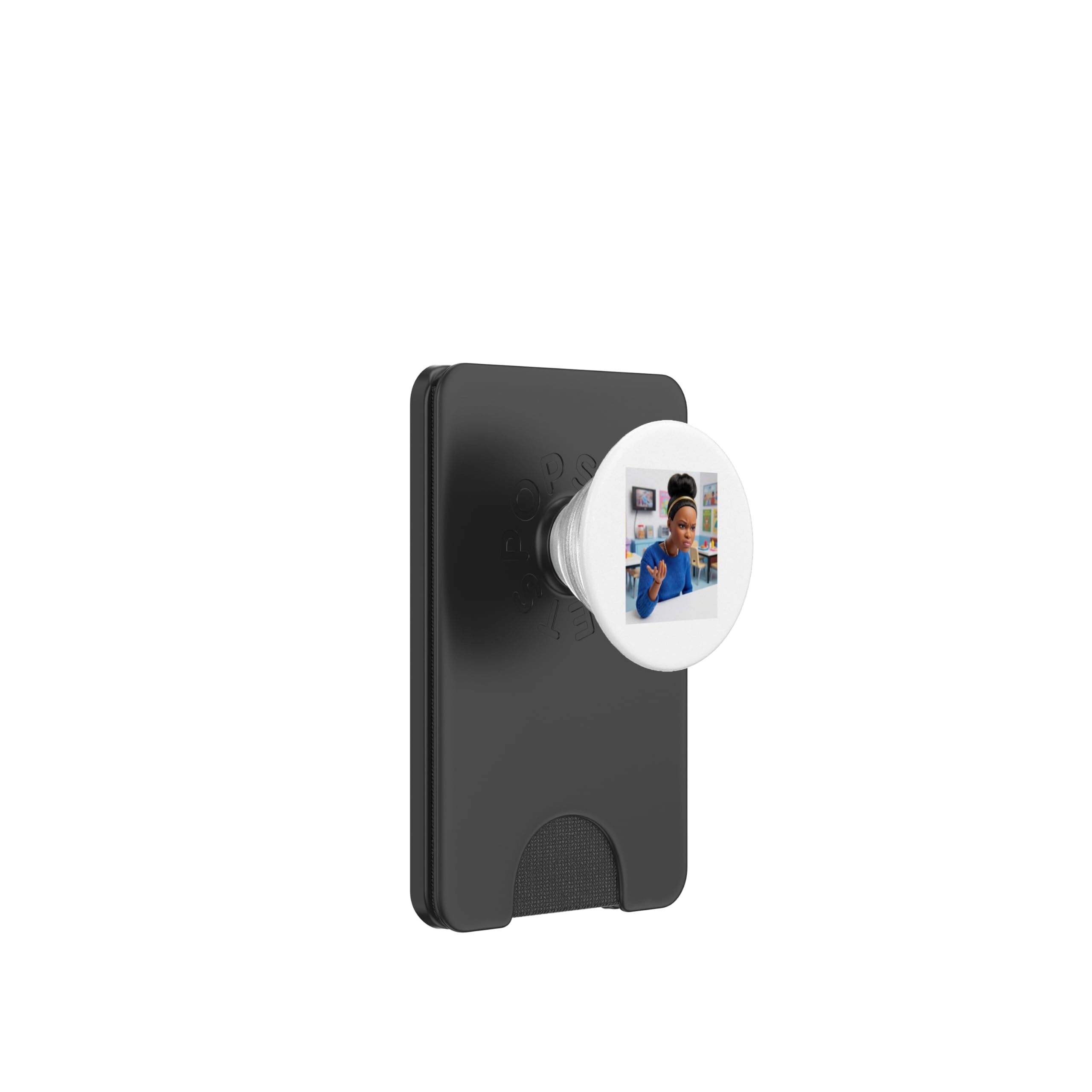PopSockets PopWallet - Black MagSafe compatible