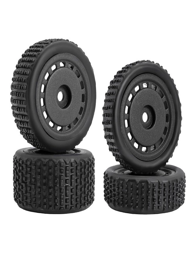 faccnoy Pre-Mounted Pin Buggy Tires and Wheels - 1/24 1/28