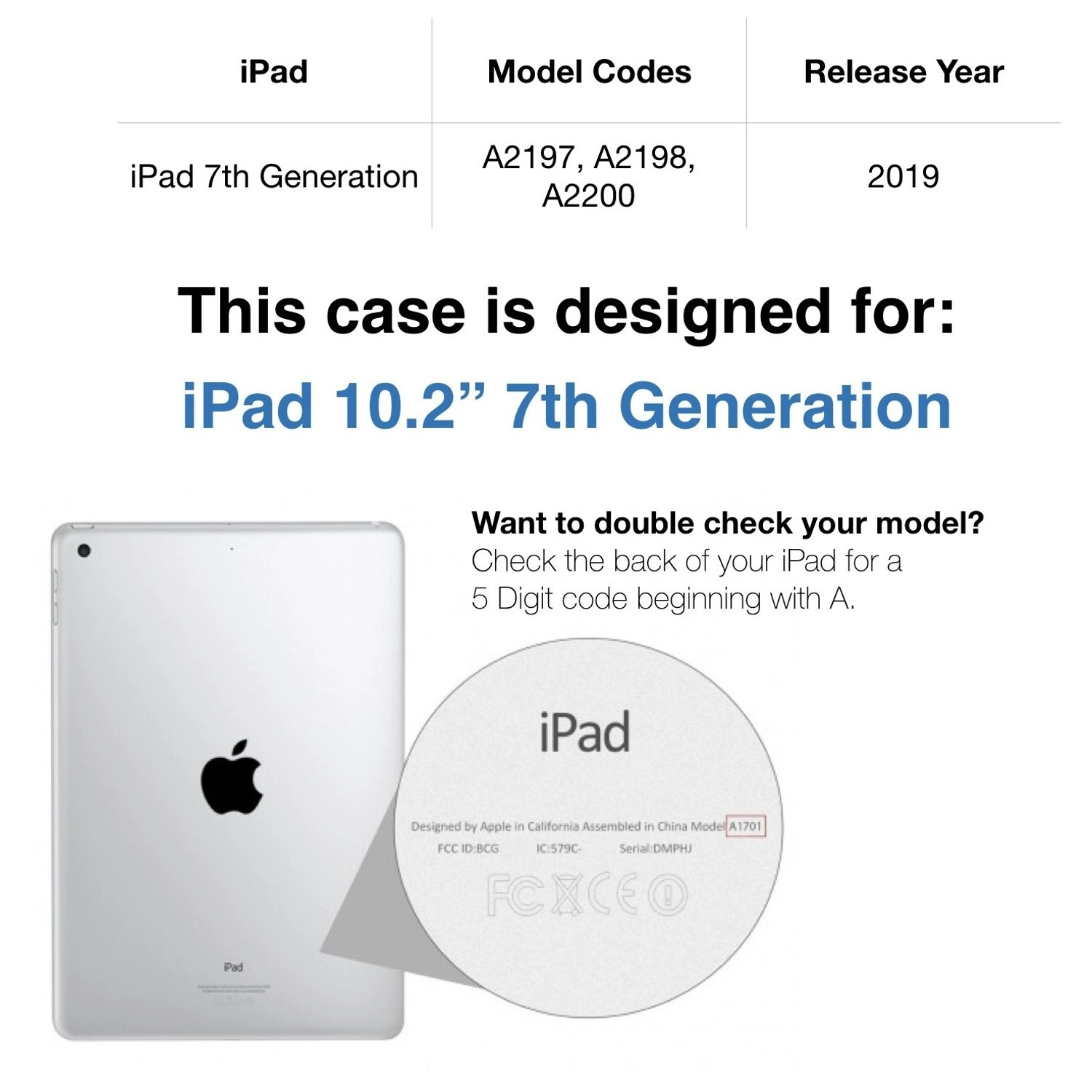 Origami Case for iPad 7th Generation 10.2-inch (2019)