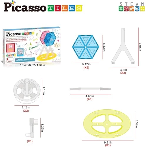 Ferris Wheel Accessory Kit - 9pcs