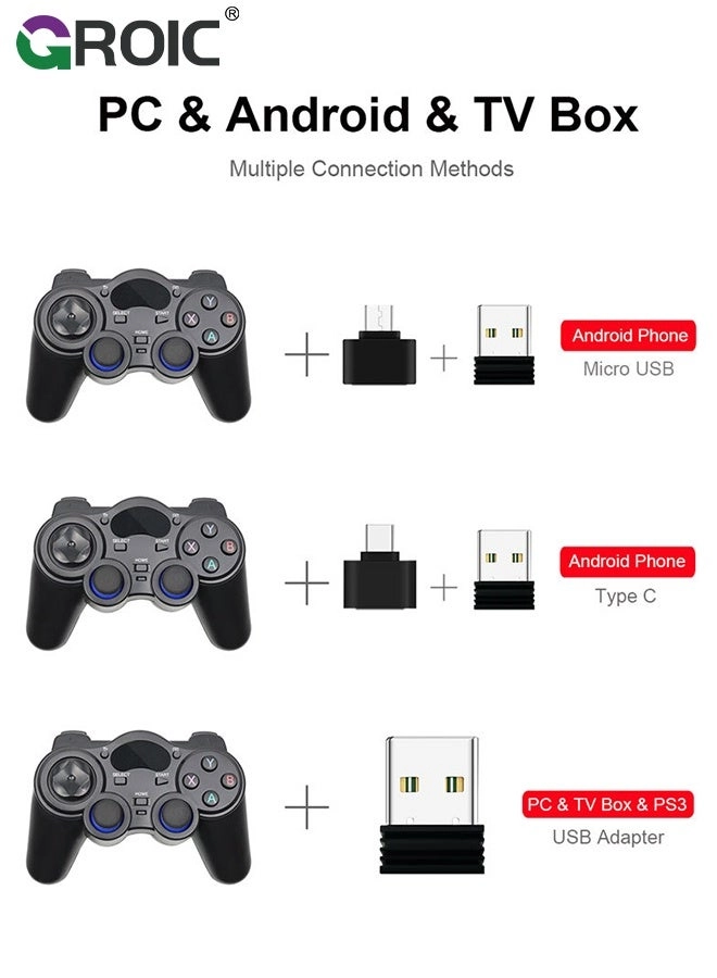 Multi-Platform Wireless Programmable Game Controller