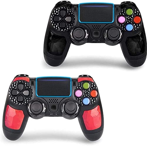Game Controller + Remote Control - Blue and Red P-4
