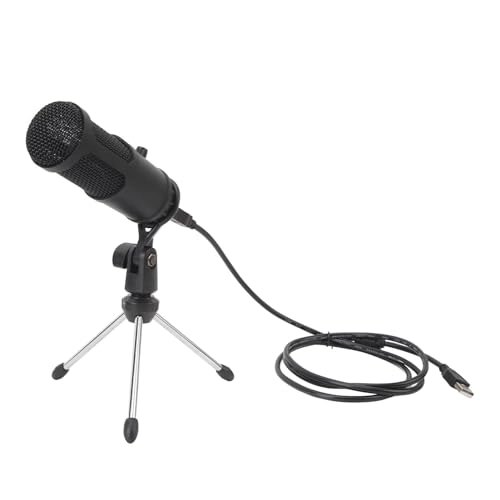 USB Condenser Microphone USB Microphone - RGB Light 192K/24bit Plug and Play