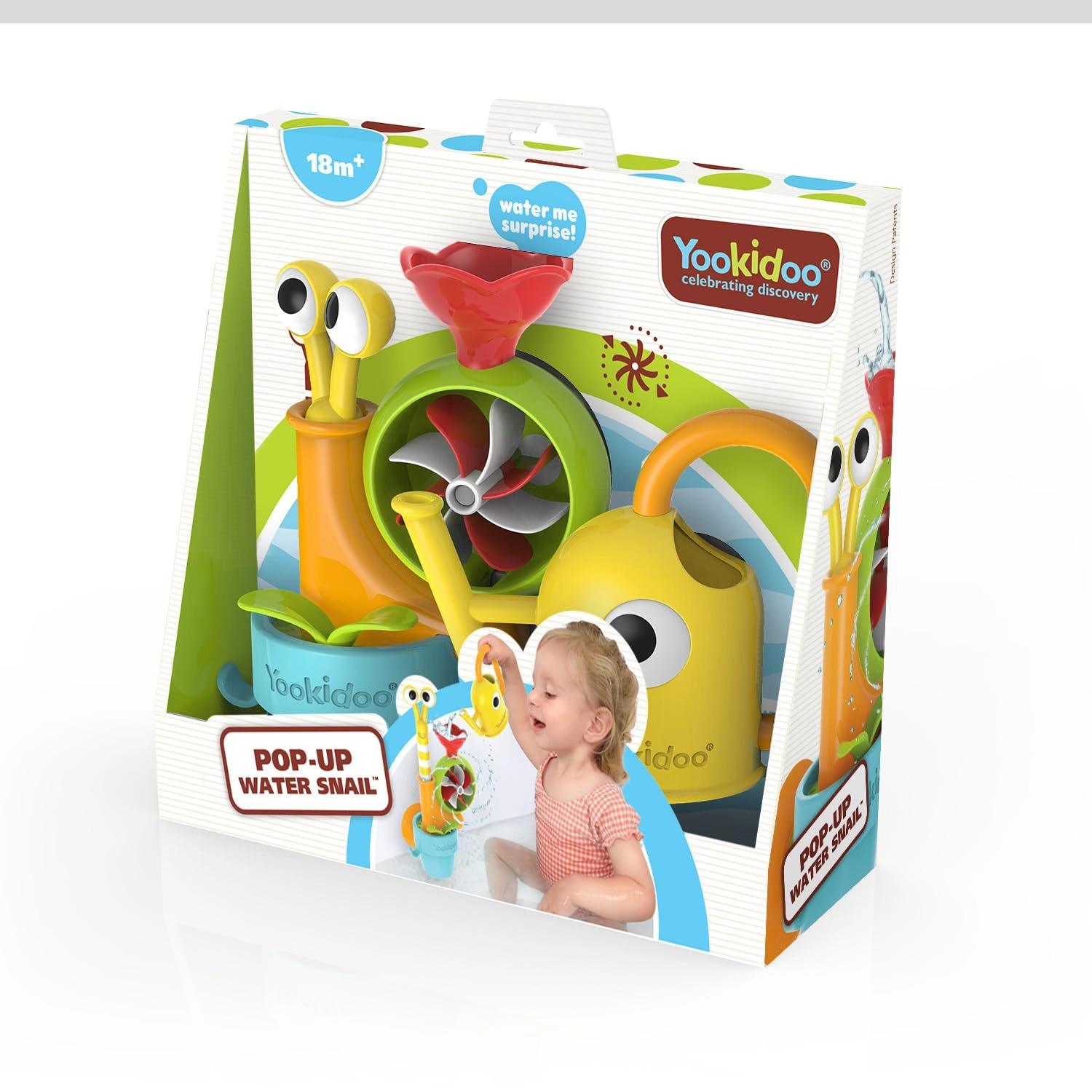 Pop Up Water Snail - Small Multicolor