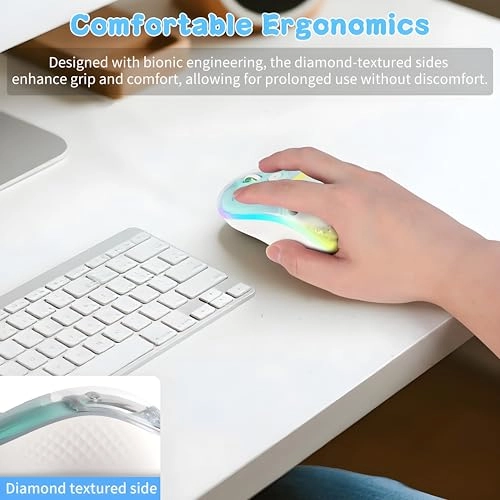 Cute Penguin Bluetooth Wireless Mouse - USB