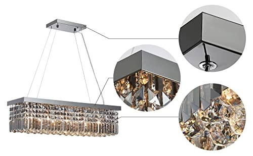 5-Lights K9 Crystal Chandelier