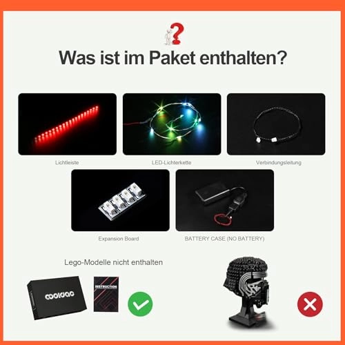 LED Lighting Kit - for Lego 75415 Light Only