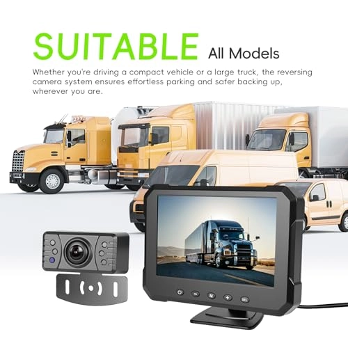 Wireless Rear View Camera Kit - Night Vision Wireless 1080P