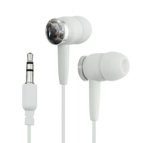 Koala Face Novelty in-Ear Earbud Headphones - Wired Earbud