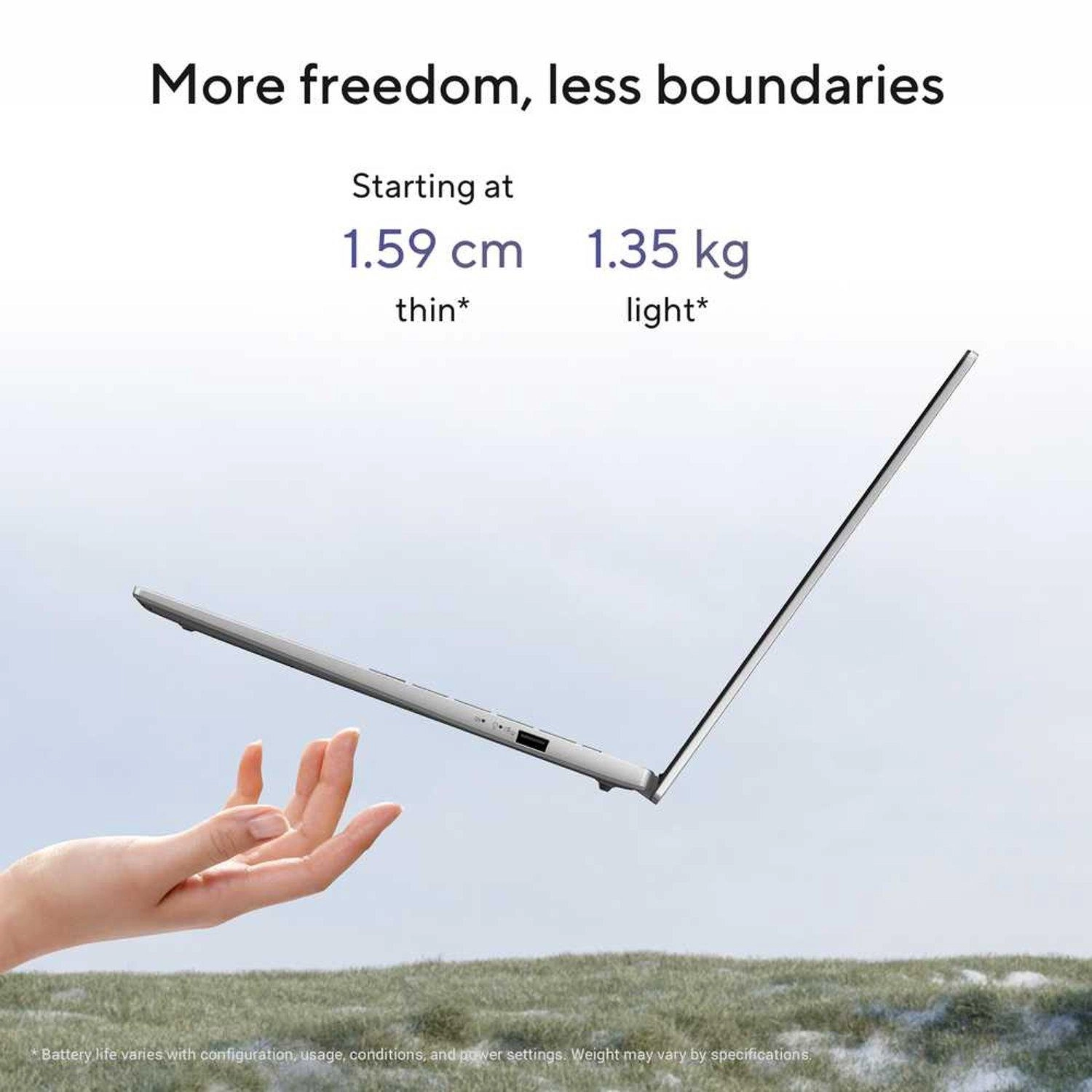 Vivobook S S3407QA-KP014W - 14'' Snapdragon X 16GB DDR5 1TB SSD