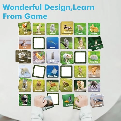 Memory Matching Game - 36 months - 6 years 72 pieces