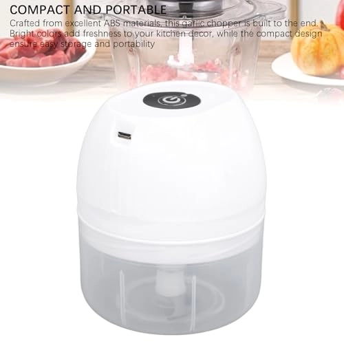 Electric Garlic Chopper - 250 ml Rechargeable battery