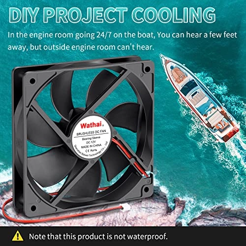 DC Brushless Cooling Fan - 120x120x25mm