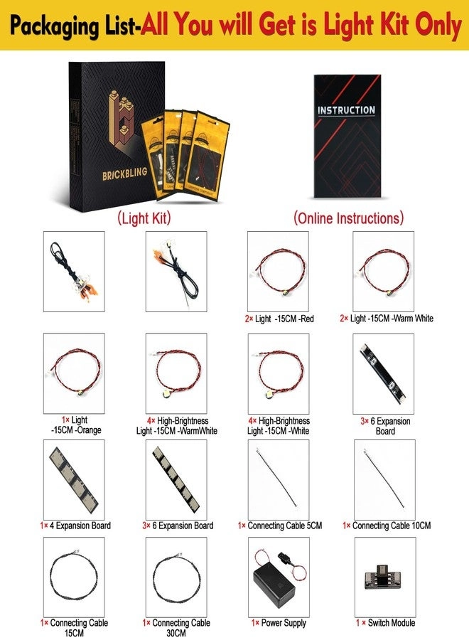 LED Lighting Kit - Lego