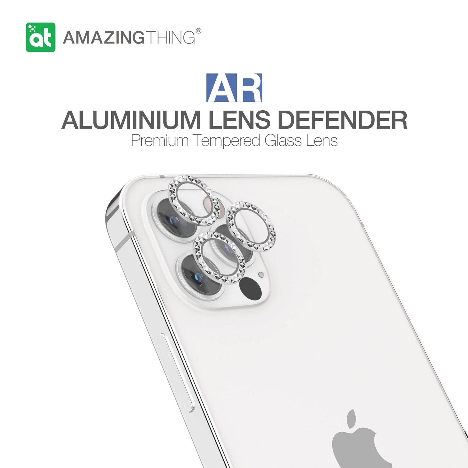 SUPREME AR Lens Defender - Apple iPhone 12 Pro MAX (6.7 inch) (3 Camera Lenses)