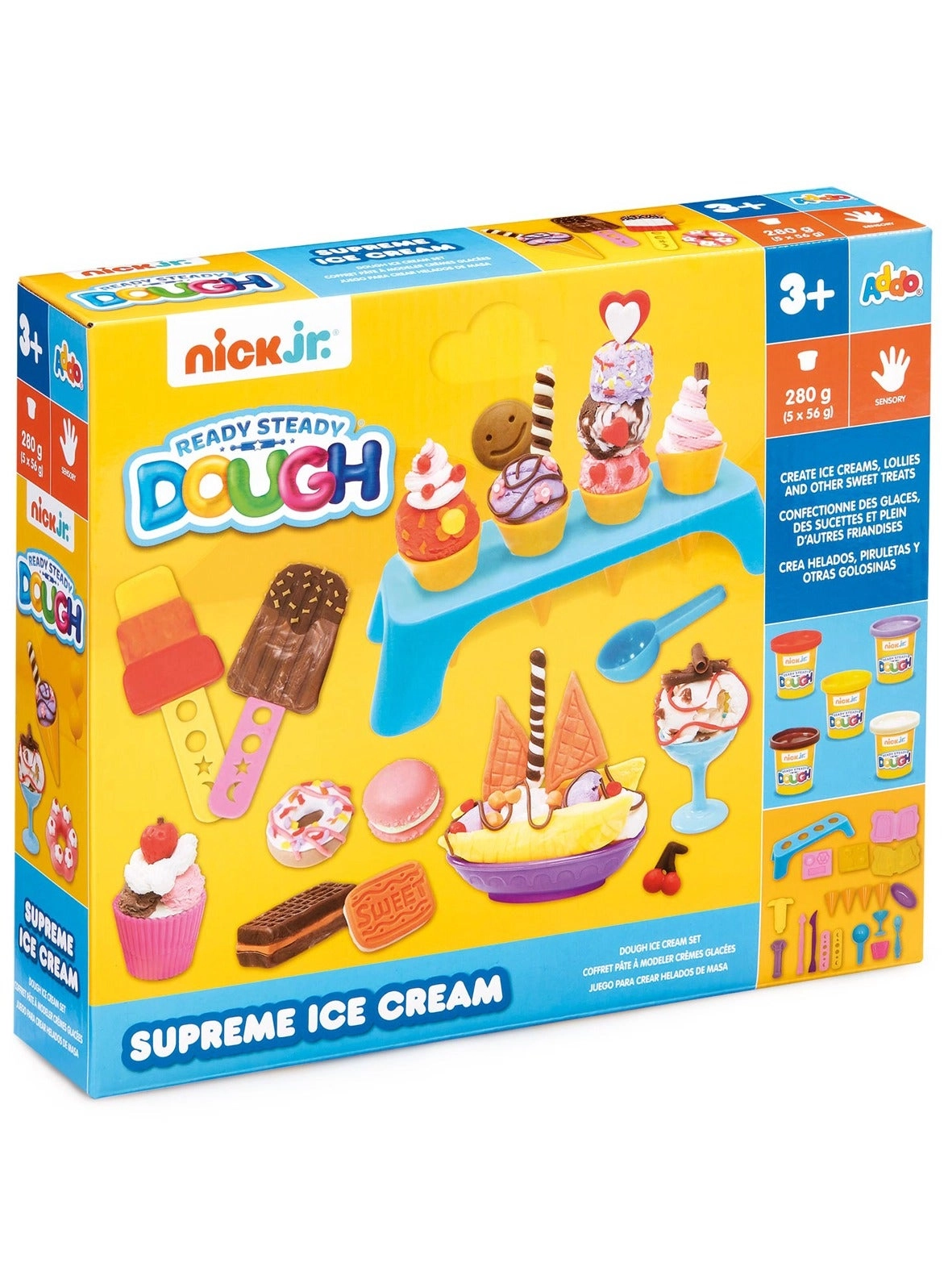 Nick Junior Supreme Ice Cream Play Dough - 3+ years