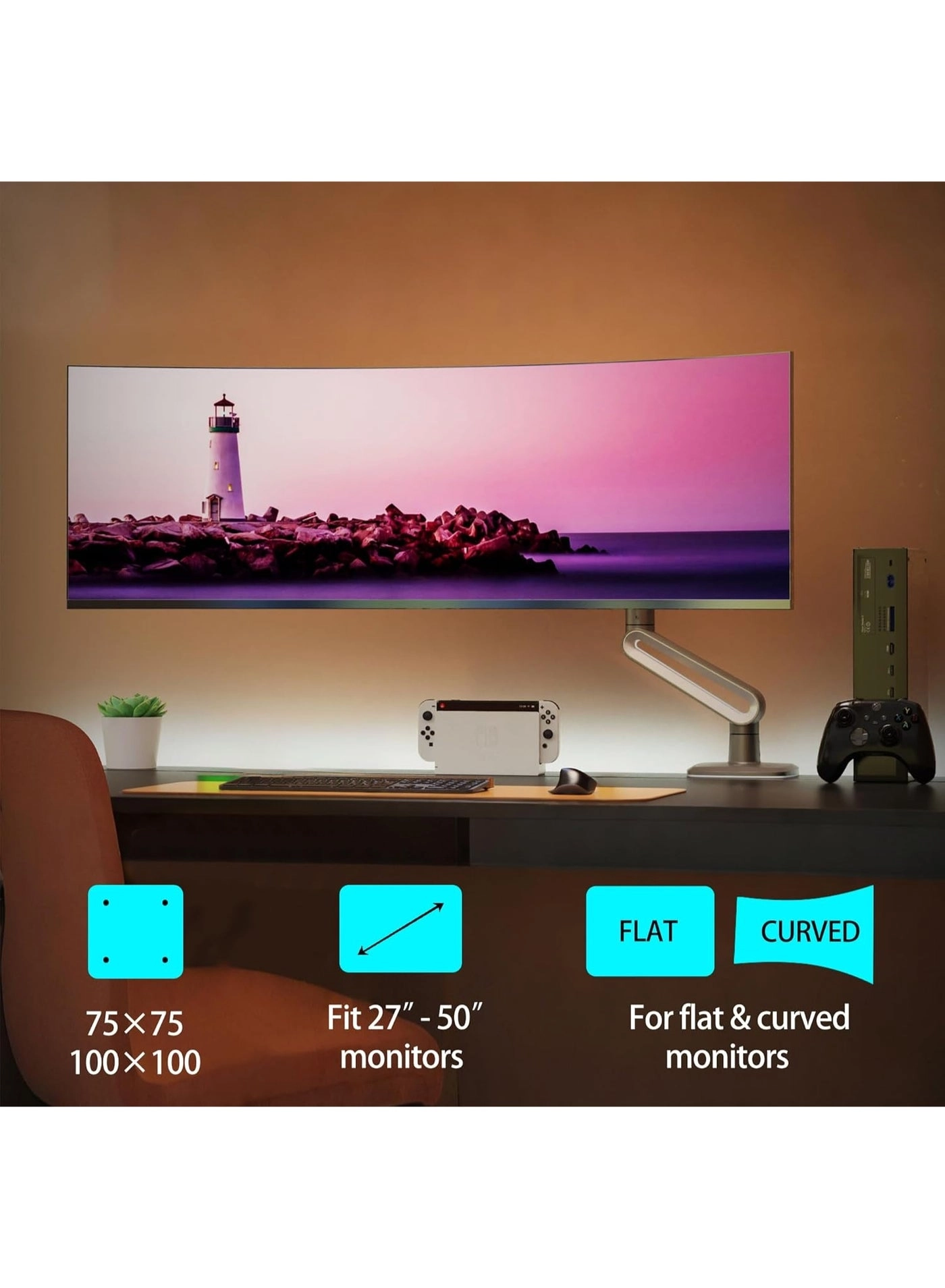 A6 - 27 to 50 inch 75/100 mm