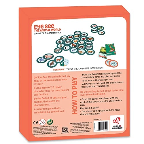 Eye See Animal World - 3-6