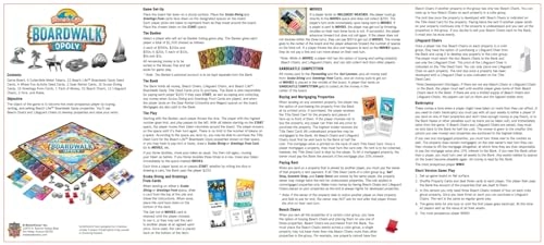 Beach Life Boardwalk Opoly