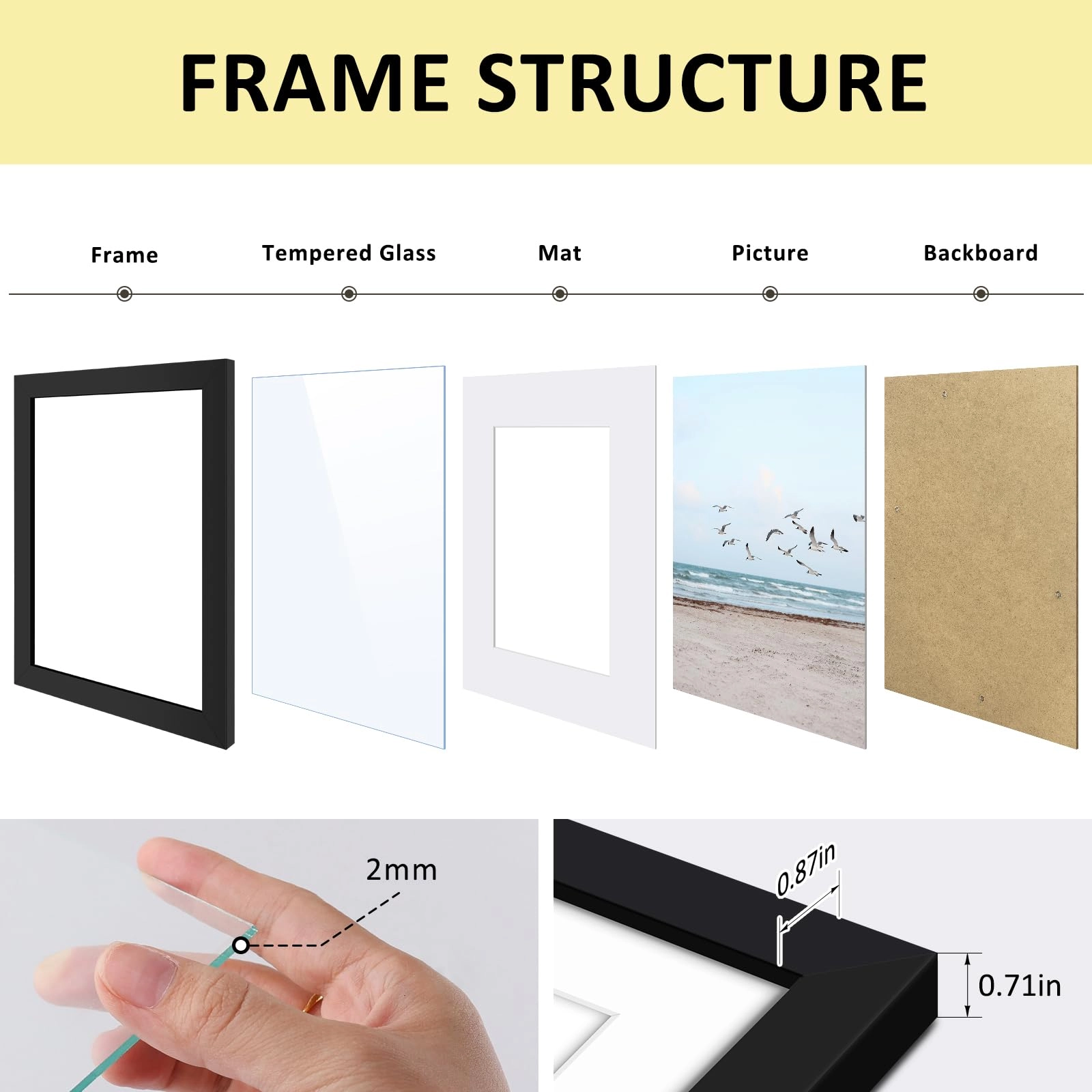 Single Picture Frame - 8x10 1