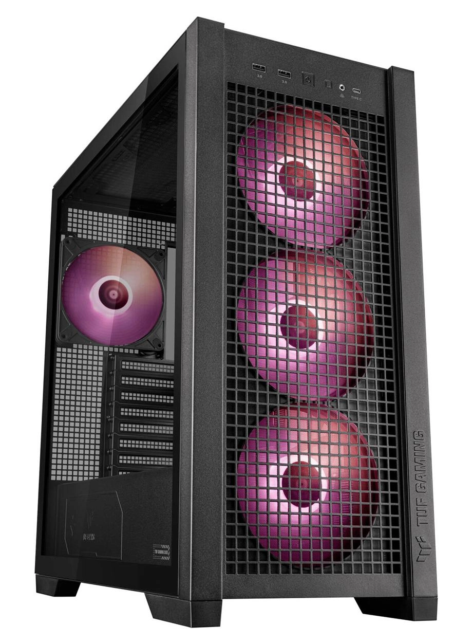TUF Gaming GT302 - aRGB 4x140mm Fans Mid Tower
