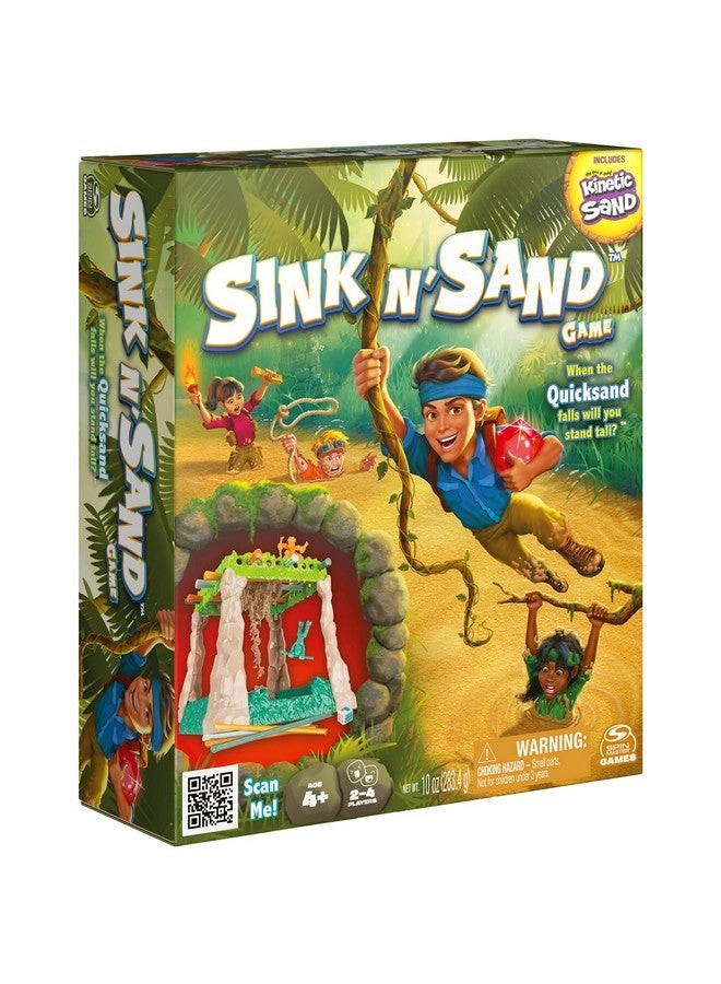 SPIN MASTER GAMES Sink N’ Sand Kinetic Sand Board Game - 4 years+