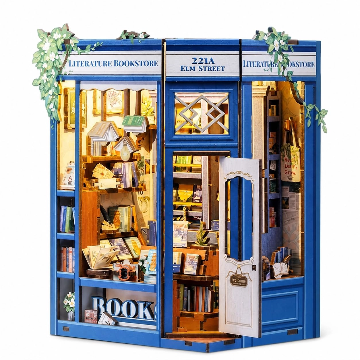 CuteBee Book Nook Kit - Muse Bookstore 1:12 Scale