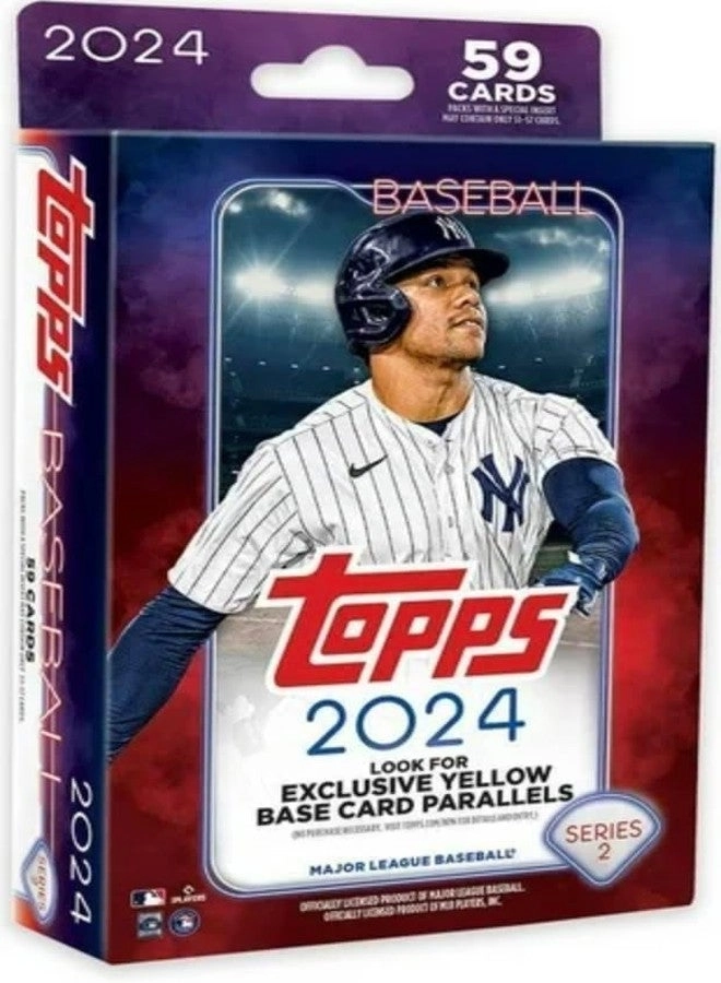 2024 Series 2 Baseball Trading Card Hanger Box - 59pcs