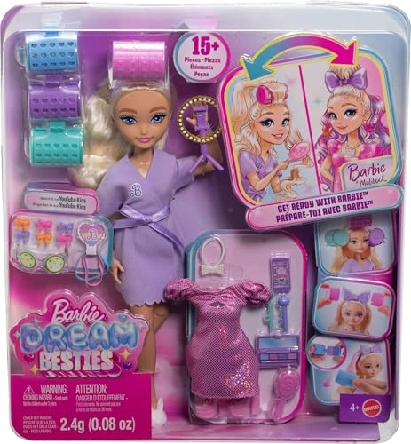 Barbie Dream Besties - Get Ready With Me Malibu Doll Ages 4+