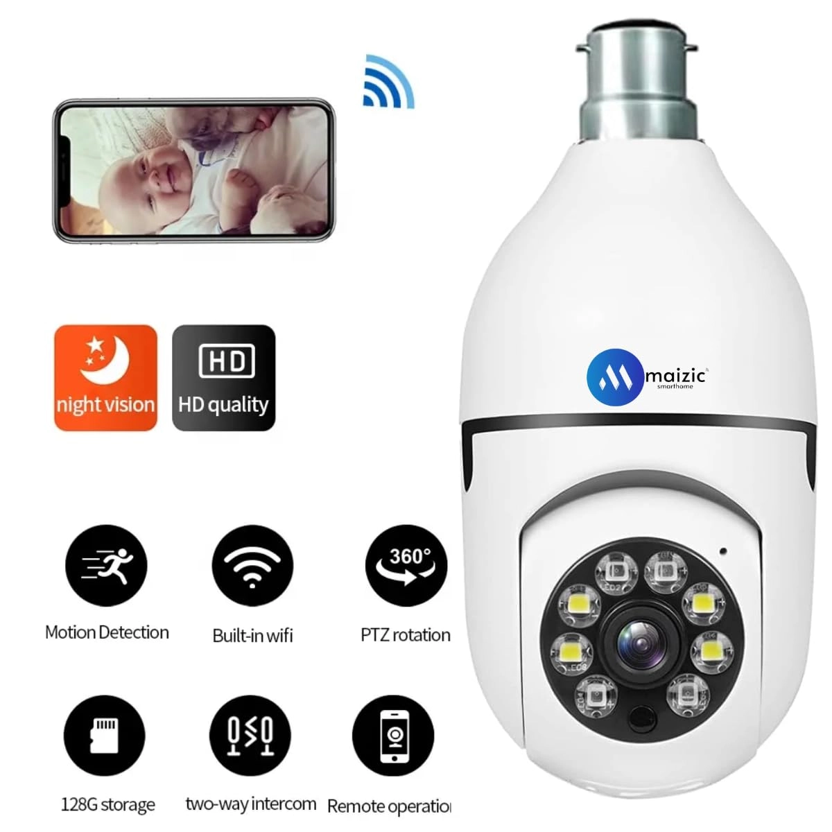 6 MP WiFi Camera