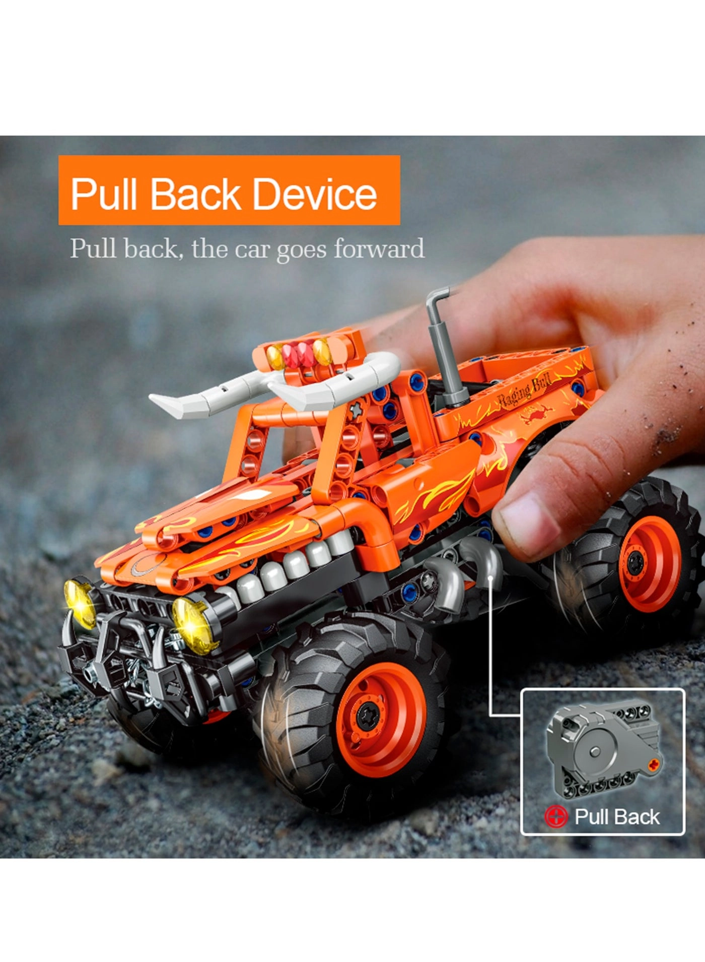 Bull Style Monster Truck - Vehicle 291 pcs