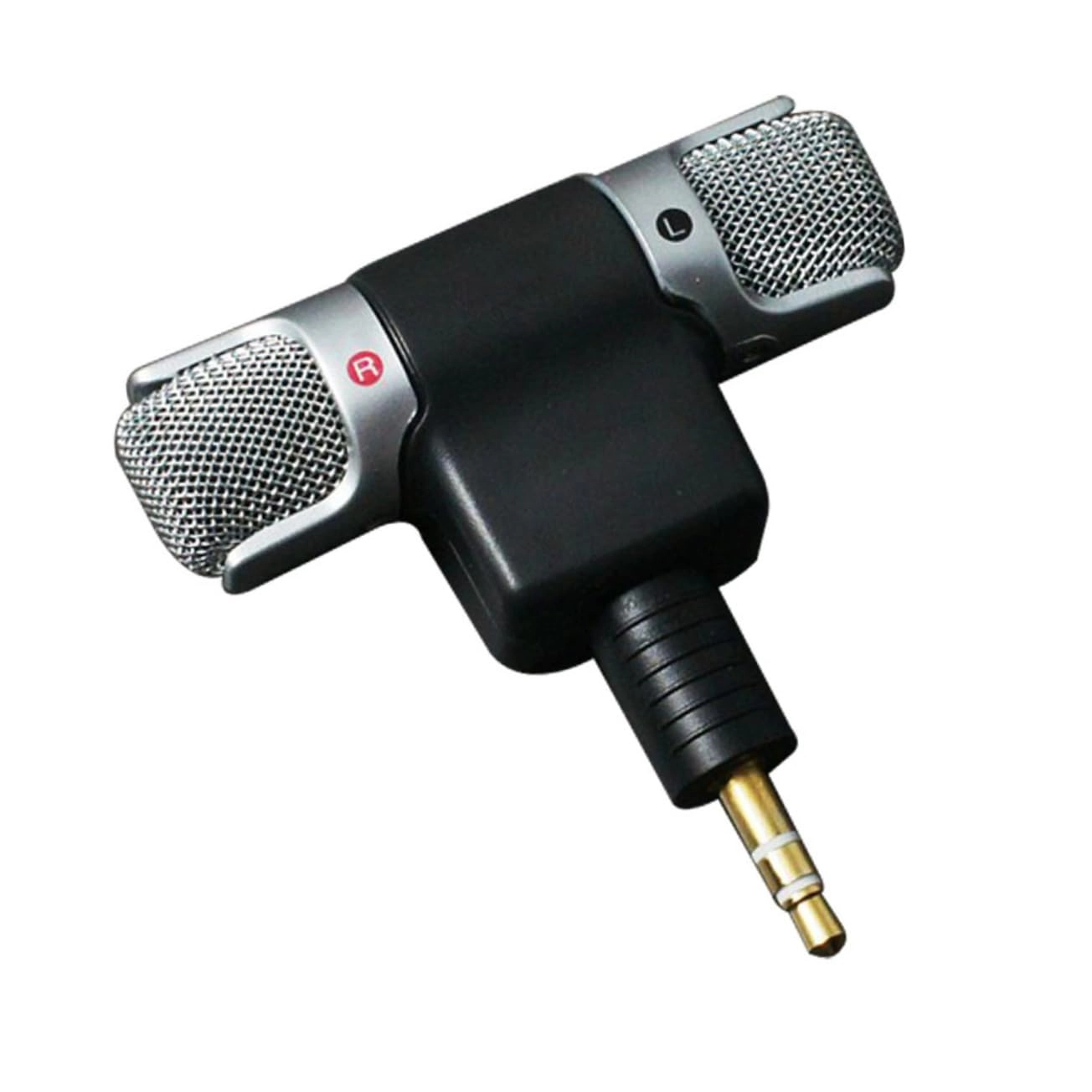 STOBOK Mini Stereo Microphone Wireless Microphone