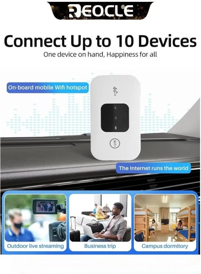 Mobile WiFi Hotspot - 4G 2100mAh