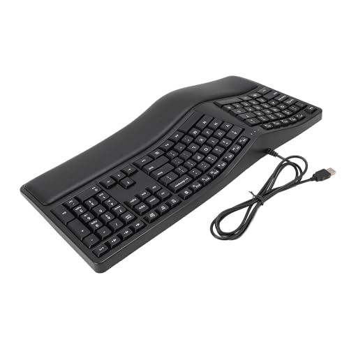 Ergonomic Wired USB Keyboard - Wired