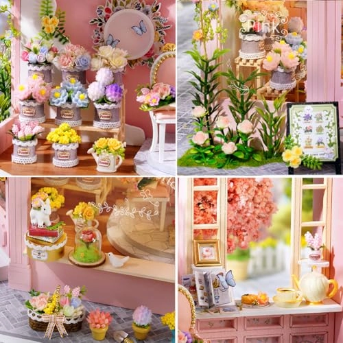 Miniature Wooden Dollhouse Furniture Kit - Creative Room 1:24