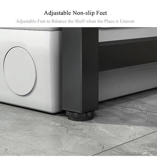 Multifunction Wash Machine Stand Base - Height Adjustable 400KG Load Capacity Strong Steel Construction