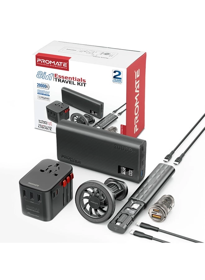 Bolt-20PD - 20000mAh + TripMate-36W - 36W + TransDrive-65W - 65W + ClipMount + XCord-Ci + XCord-CC + PERK