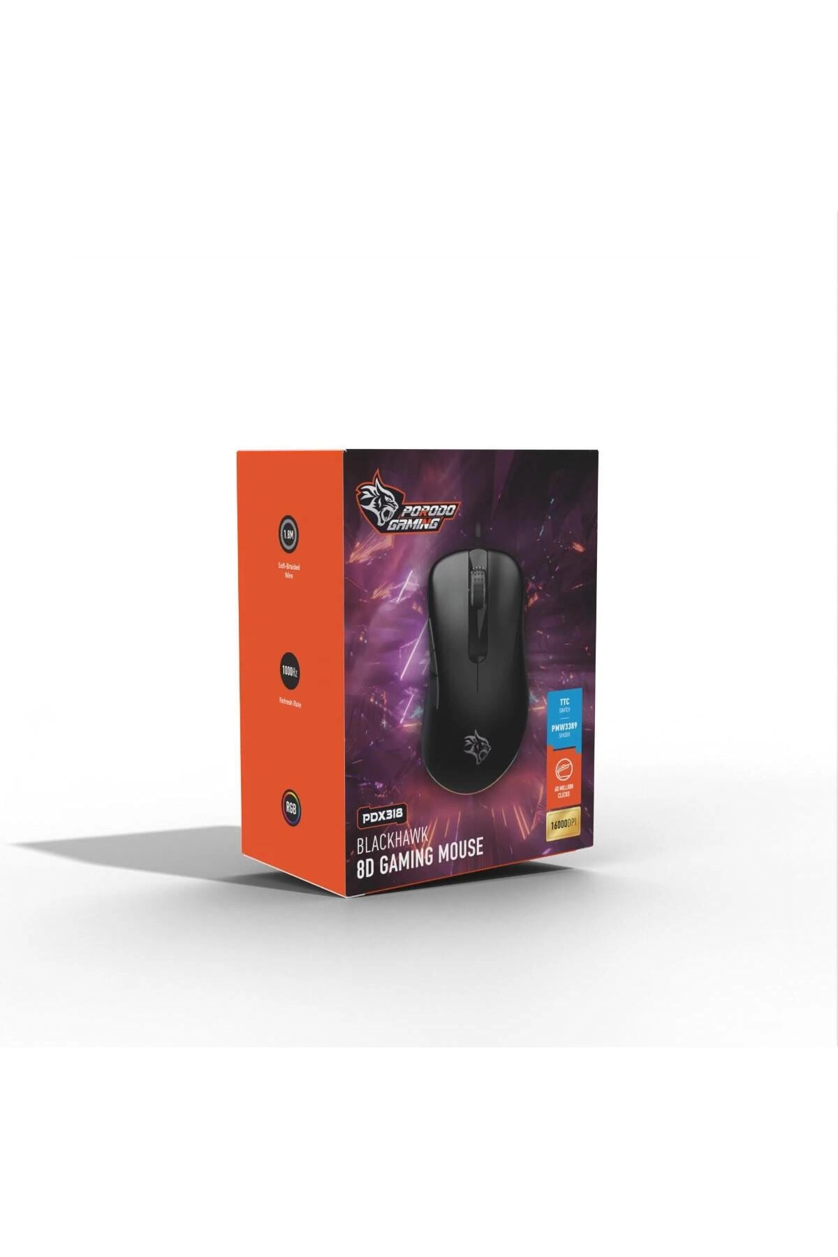 BlackHawk 8D Gaming Mouse - Wired