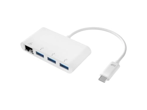 Monoprice USB-C 3-Port USB 3.0 Hub and Gigabit Ethernet Adapter