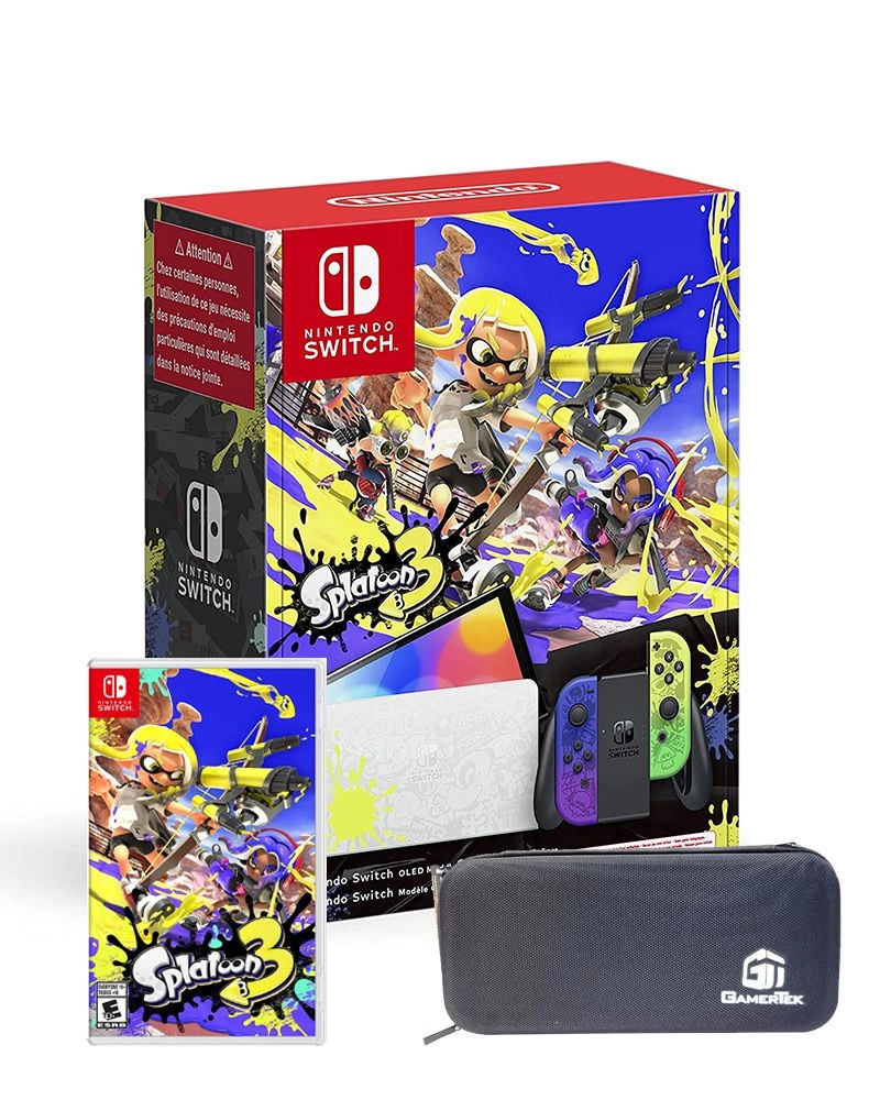 Nintendo Switch OLED + Splatoon 3
