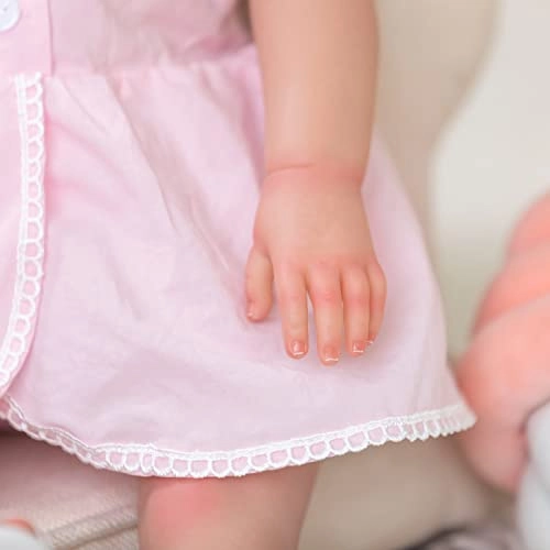 Betty Reborn Baby Doll - 24 Inches Silicone Vinyl Brown Eyes