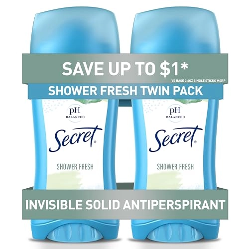 pH Balanced Antiperspirant/Deodorant - Shower Fresh 73 g Twin Pack