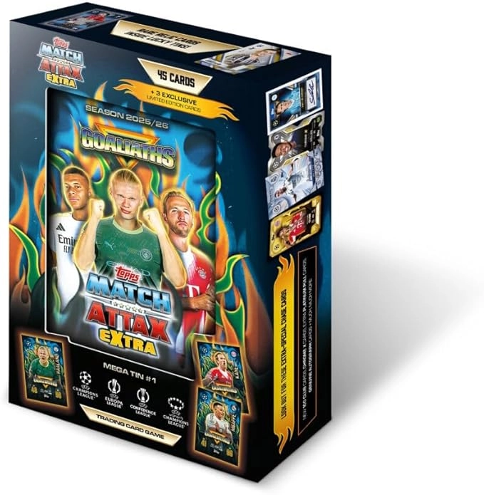 Match Attax 24/25 Random Mega Tin - 44pcs 4pcs