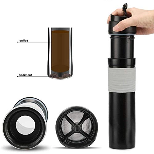 Portable Coffee Machine - 50 Milliliters any kind of coffee beans/baked products