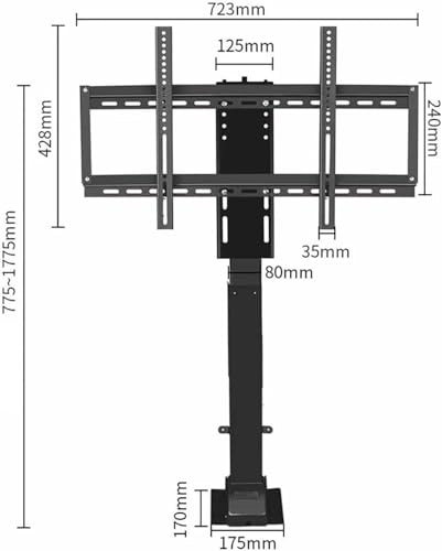 Ceiling TV Mount - 50kg 26-70 inch