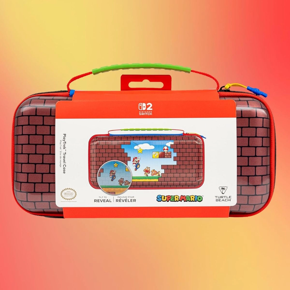 PlayTrek Switch 2 Travel Case - Mario Bricks