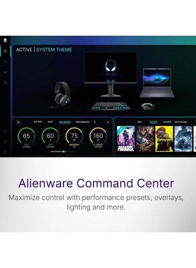 Alienware 16X Aurora LAC16251-9582BLU - 16'' Core Ultra 9 275HX 32GB DDR5 2TB SSD