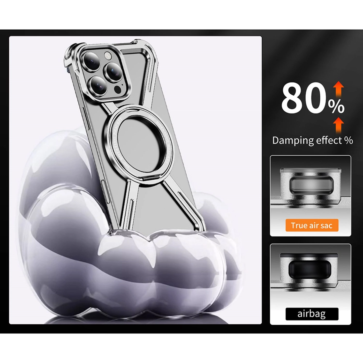 MagSafe Case - Thermoplastic Polyurethane, PC for iPhone 16 Pro Max