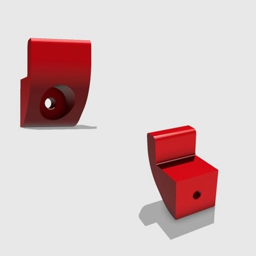 Wall Mount Compatible for Lego - Made in France Plastic