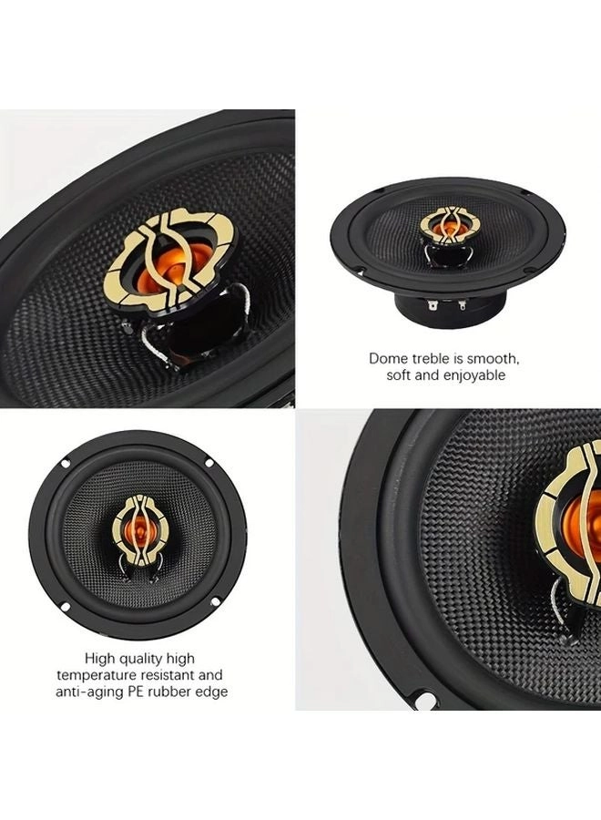 Car Coaxial Speakers - 6.5-inch